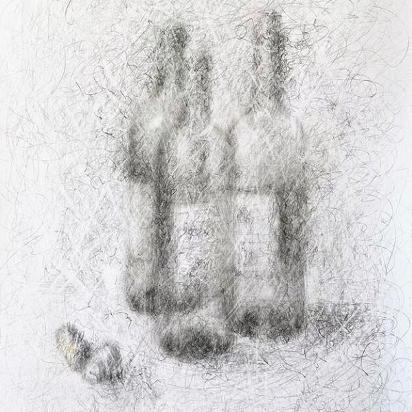 The bottles disappear